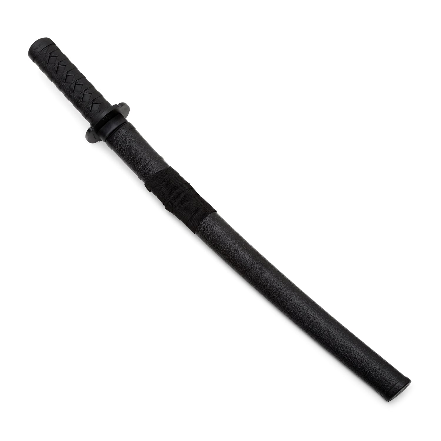 Black Polypropylene Wakizashi ( Shoto ) W/ Scabbard