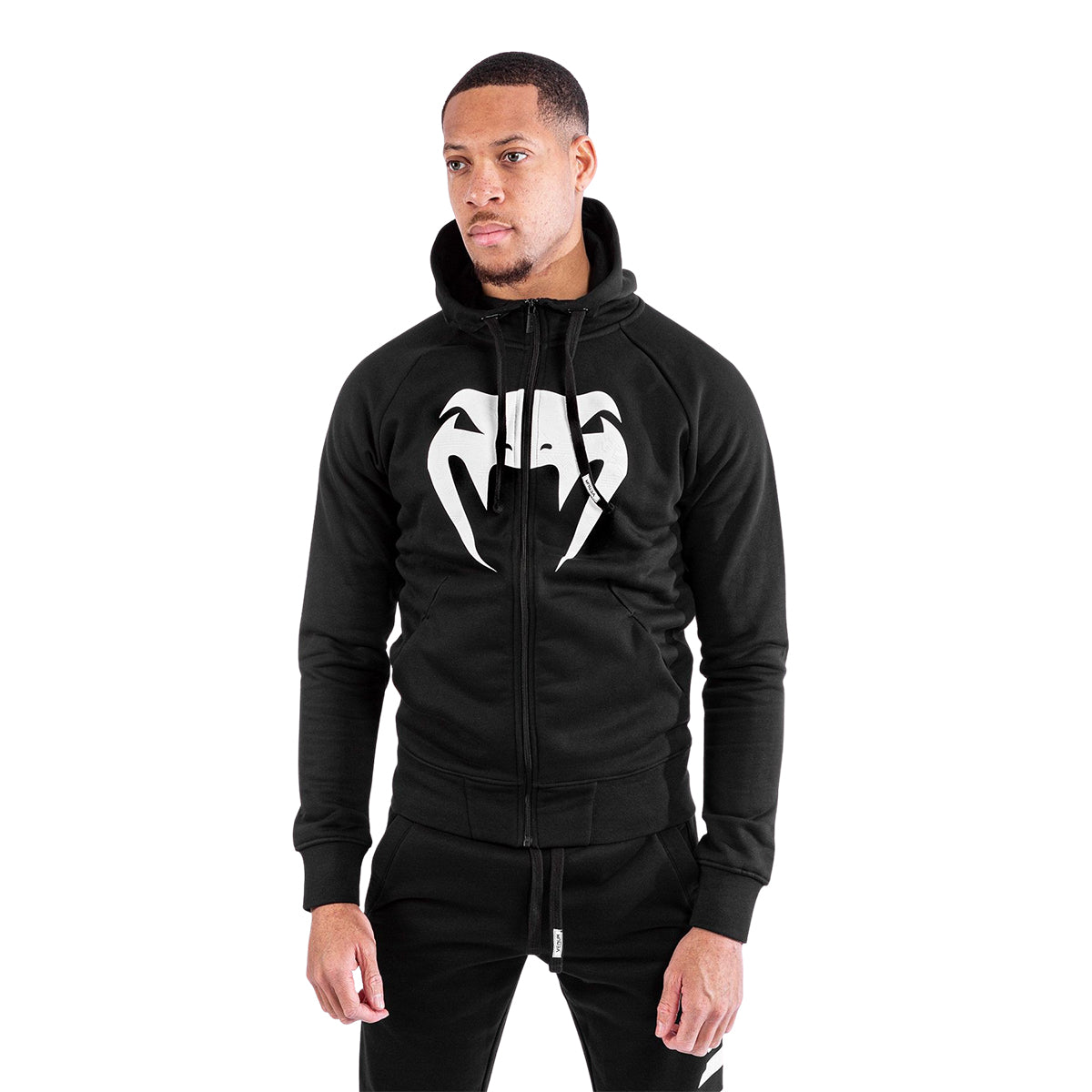 Venum Mens MMA Legacy Black Fleece Track Suit Hoody