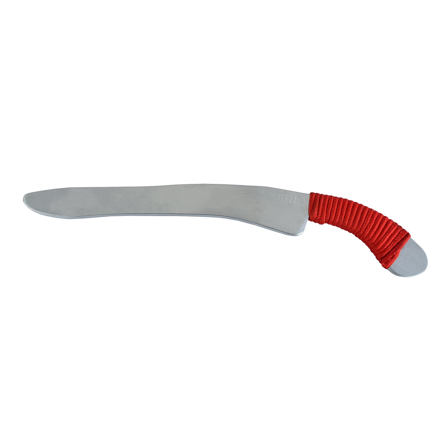 Metal Blunt Roped Grip Long Training Knive : No 4