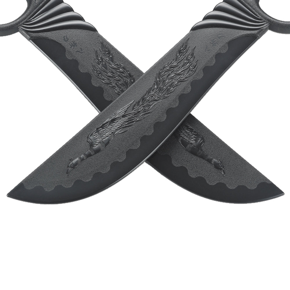 Black Polypropylene Phoenix Wing Chun Knives