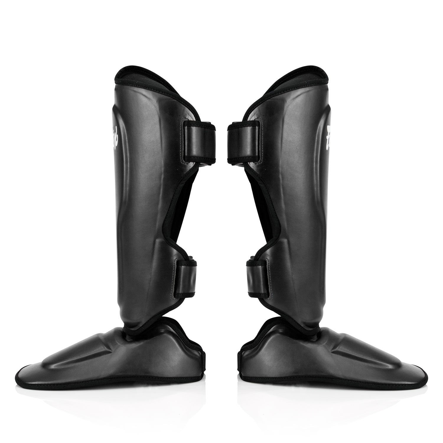 Fairtex SP9 Ultra Ergo Muay Thai Shin Pads  - Black