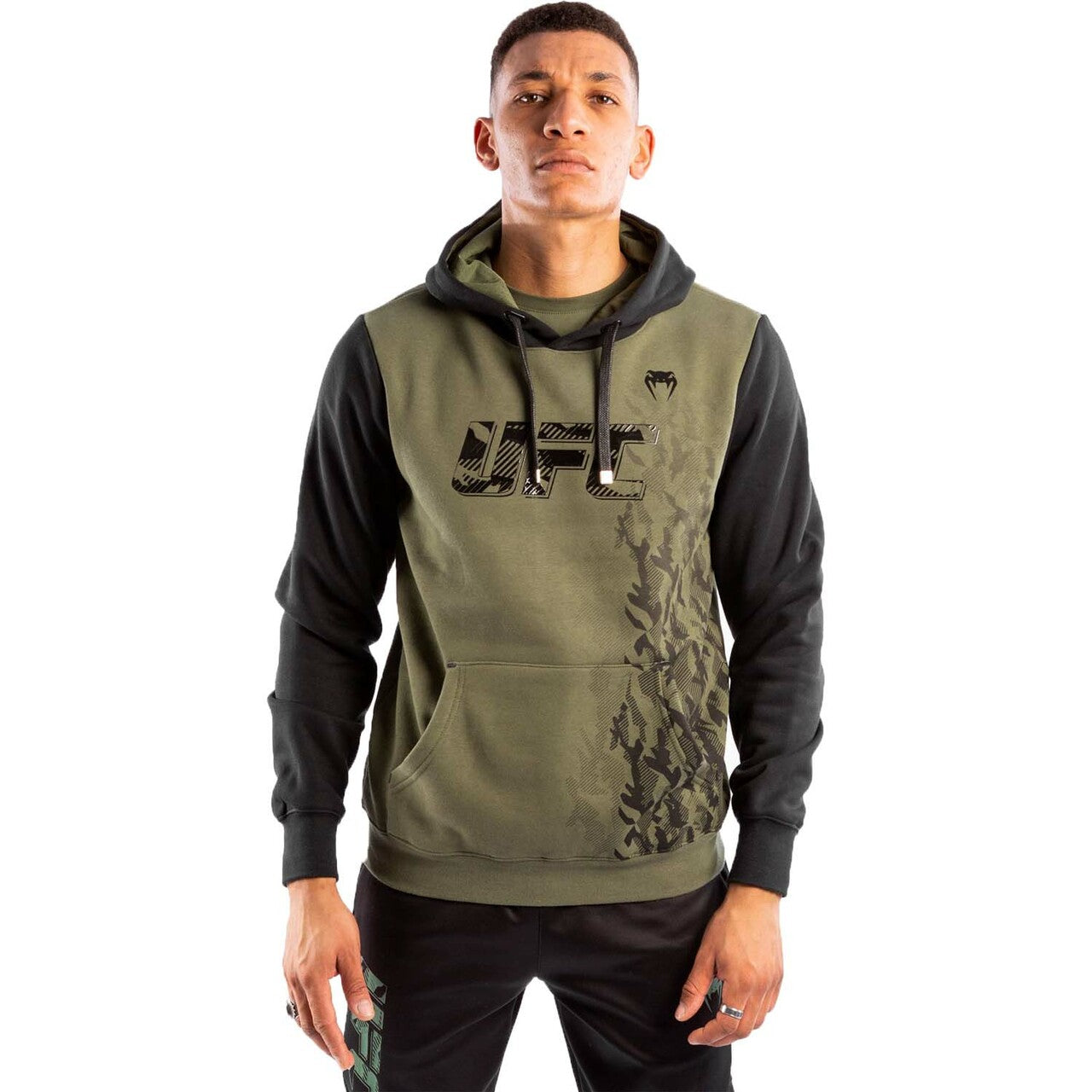 Venum x UFC Authentic Fight Week Cotton Hoodie - Khaki